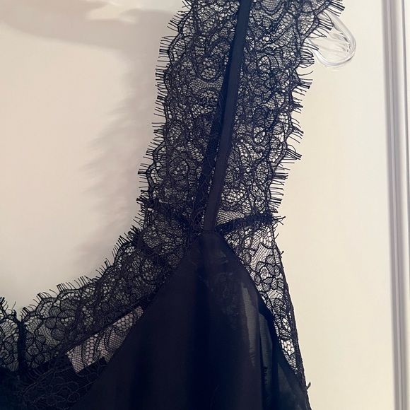 Black lacy cami top Chelsea28 size XL - Picture 2 of 3